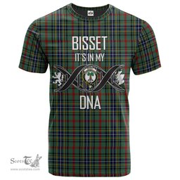 Scottish Bisset Its In My DNA Plaid Family Crest Tartan T Shirt Scottish Plaid Tartan Plaid - ScotsTee - scotstee.com