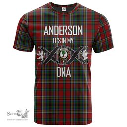 Scottish Anderson of Ardbrake Its In My DNA Plaid Family Crest Tartan T Shirt Scottish Plaid Tartan Plaid - ScotsTee - scotstee.com