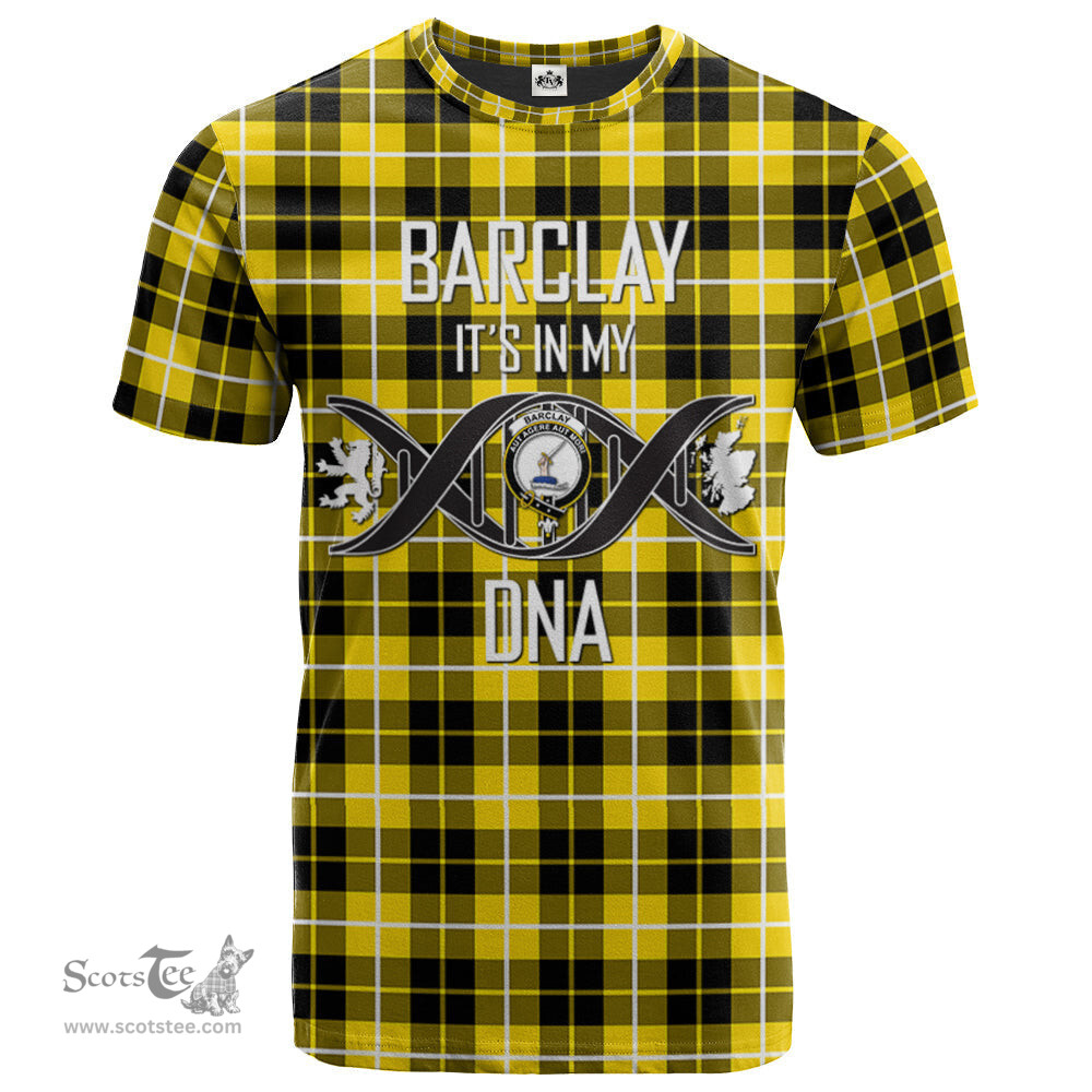 Scottish Barclay Dress Modern Its In My DNA Plaid Family Crest Tartan T Shirt Scottish Plaid Tartan Plaid - ScotsTee - scotstee.com