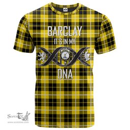 Scottish Barclay Dress Modern Its In My DNA Plaid Family Crest Tartan T Shirt Scottish Plaid Tartan Plaid - ScotsTee - scotstee.com