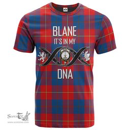 Scottish Blane Its In My DNA Plaid Family Crest Tartan T Shirt Scottish Plaid Tartan Plaid - ScotsTee - scotstee.com