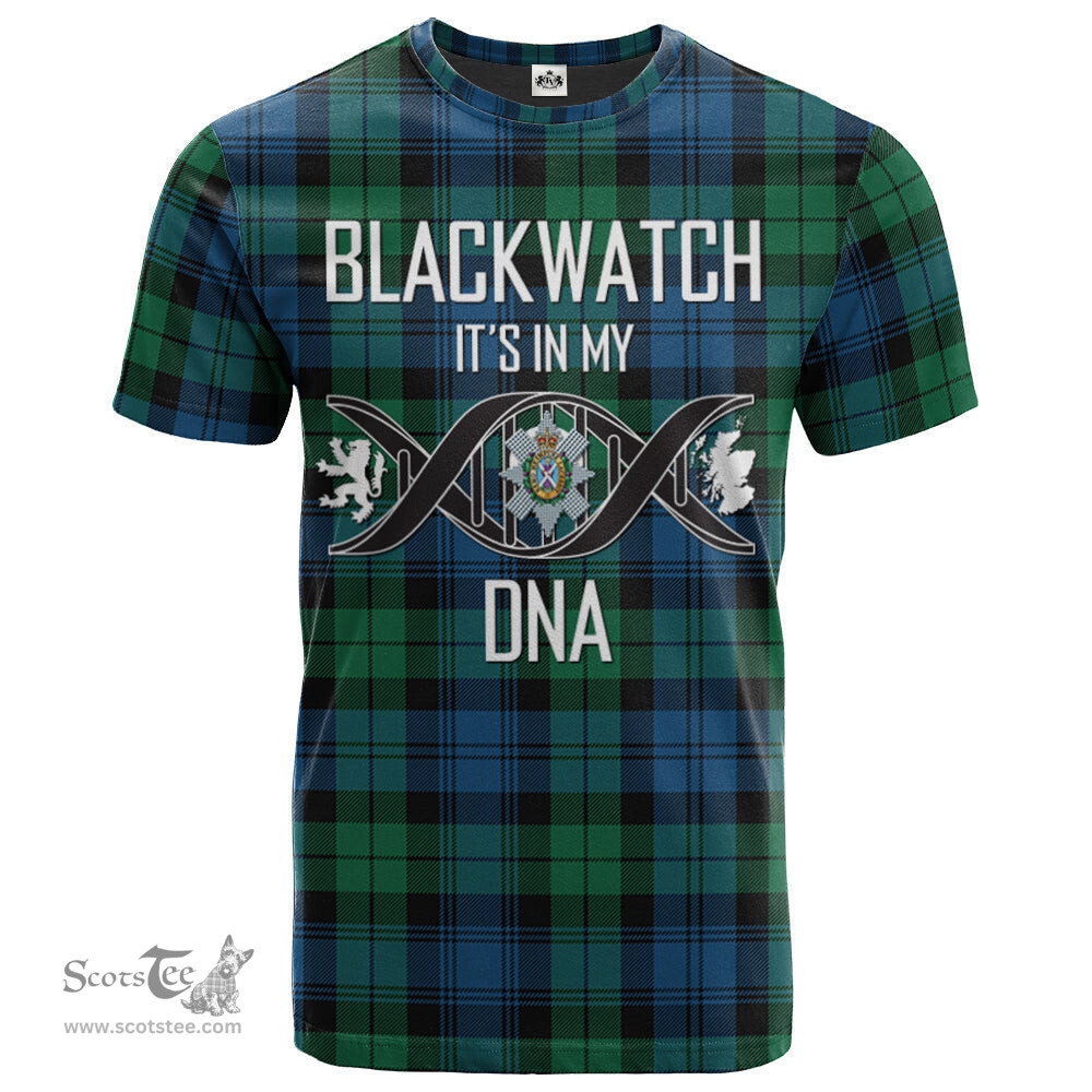Scottish Blackwatch Ancient Its In My DNA Plaid Family Crest Tartan T Shirt Scottish Plaid Tartan Plaid - ScotsTee - scotstee.com