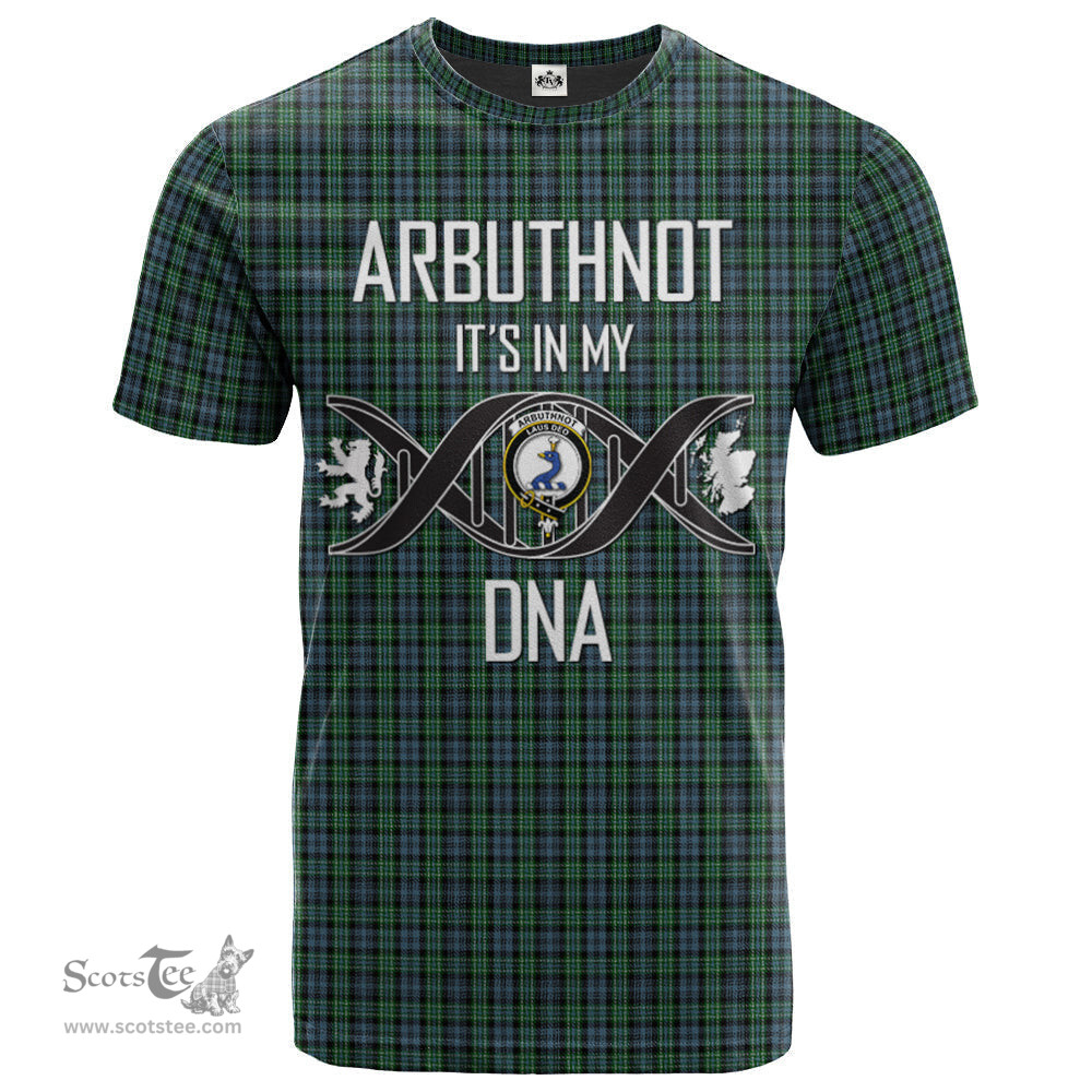 Scottish Arbuthnot Its In My DNA Plaid Family Crest Tartan T Shirt Scottish Plaid Tartan Plaid - ScotsTee - scotstee.com