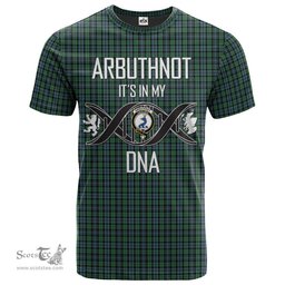Scottish Arbuthnot Its In My DNA Plaid Family Crest Tartan T Shirt Scottish Plaid Tartan Plaid - ScotsTee - scotstee.com
