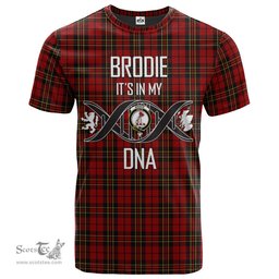 Scottish Brodie Its In My DNA Plaid Family Crest Tartan T Shirt Scottish Plaid Tartan Plaid - ScotsTee - scotstee.com