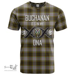 Scottish Buchanan Dress Its In My DNA Plaid Family Crest Tartan T Shirt Scottish Plaid Tartan Plaid - ScotsTee - scotstee.com