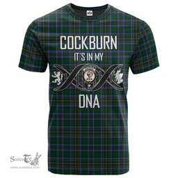 Scottish Cockburn 02 Its In My DNA Plaid Family Crest Tartan T Shirt Scottish Plaid Tartan Plaid - ScotsTee - scotstee.com