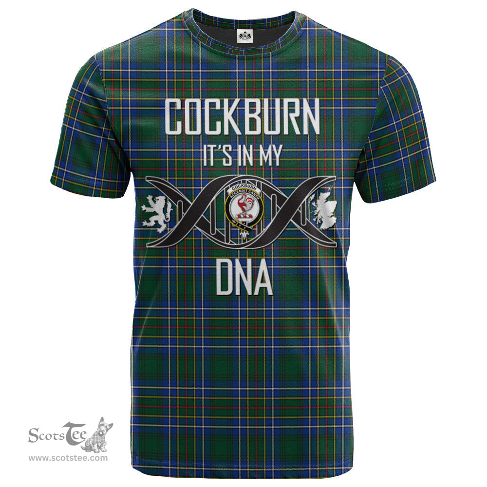 Scottish Cockburn Ancient Its In My DNA Plaid Family Crest Tartan T Shirt Scottish Plaid Tartan Plaid - ScotsTee - scotstee.com