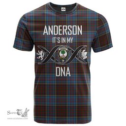 Scottish Anderson Highland Society of London Its In My DNA Plaid Family Crest Tartan T Shirt Scottish Plaid Tartan Plaid - ScotsTee - scotstee.com