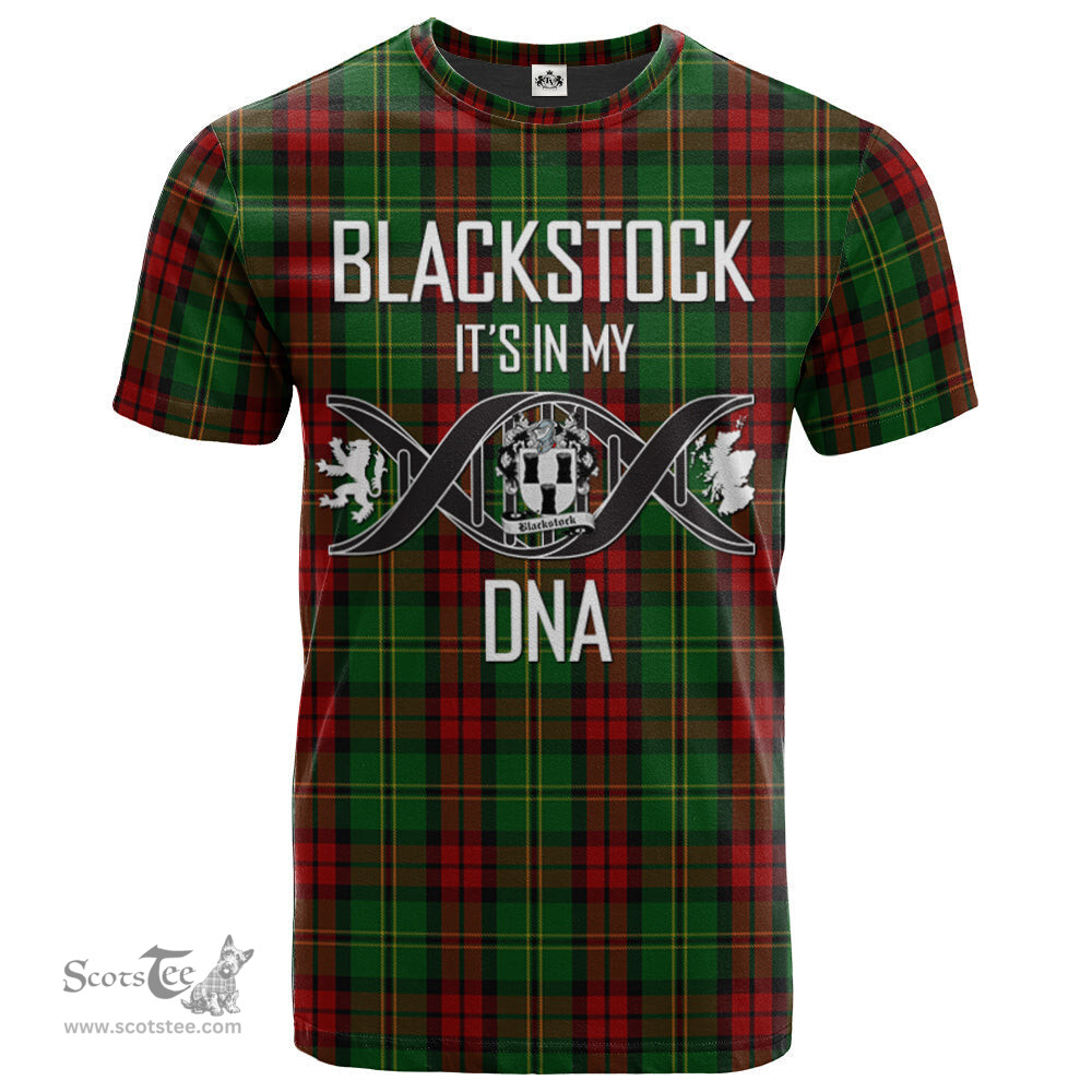 Scottish Blackstock Hunting Its In My DNA Plaid Family Crest Tartan T Shirt Scottish Plaid Tartan Plaid - ScotsTee - scotstee.com