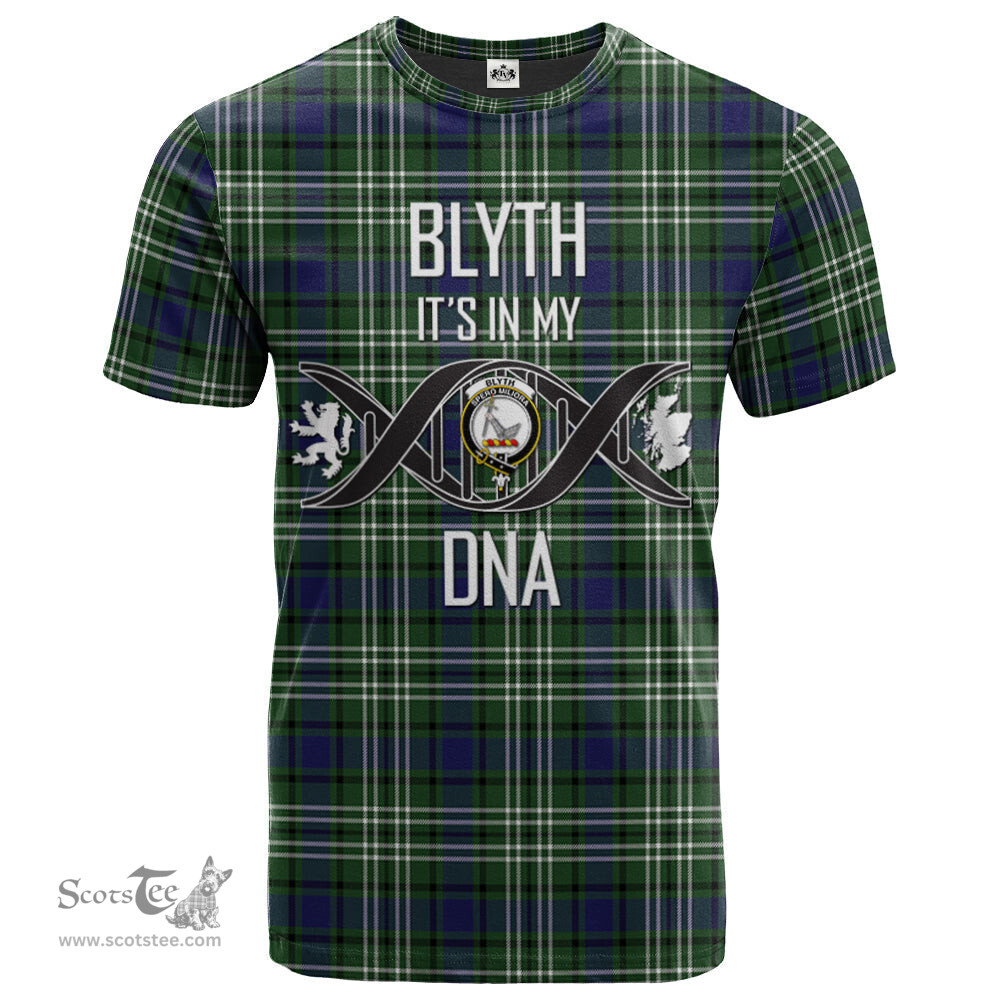 Scottish Blyth Its In My DNA Plaid Family Crest Tartan T Shirt Scottish Plaid Tartan Plaid - ScotsTee - scotstee.com