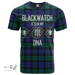 Scottish Blackwatch Modern Its In My DNA Plaid Family Crest Tartan T Shirt Scottish Plaid Tartan Plaid - ScotsTee - scotstee.com