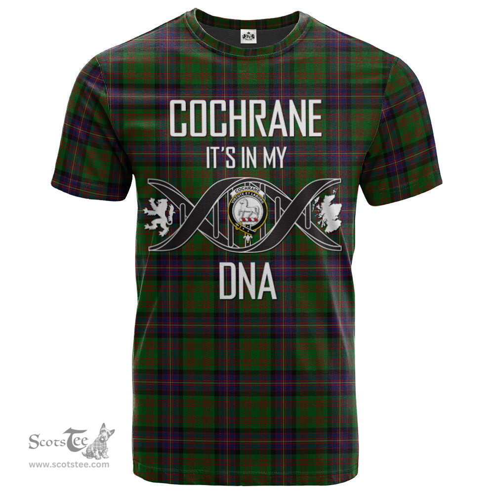 Scottish Cochrane 01 Its In My DNA Plaid Family Crest Tartan T Shirt Scottish Plaid Tartan Plaid - ScotsTee - scotstee.com