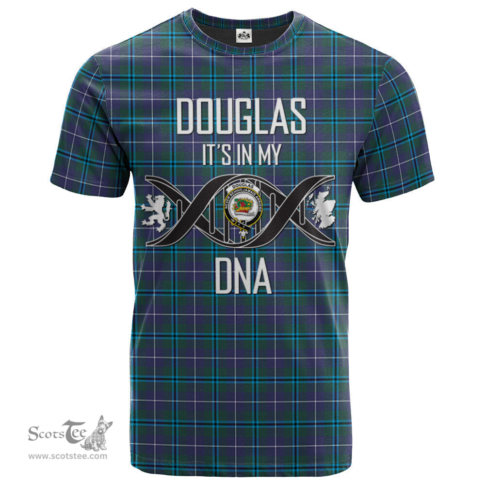Scottish Douglas Modern Its In My DNA Plaid Family Crest Tartan T Shirt Scottish Plaid Tartan Plaid - ScotsTee - scotstee.com