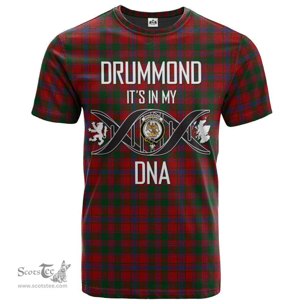 Scottish Drummond 02 Its In My DNA Plaid Family Crest Tartan T Shirt Scottish Plaid Tartan Plaid - ScotsTee - scotstee.com