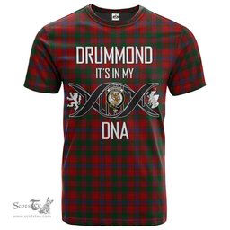 Scottish Drummond 02 Its In My DNA Plaid Family Crest Tartan T Shirt Scottish Plaid Tartan Plaid - ScotsTee - scotstee.com