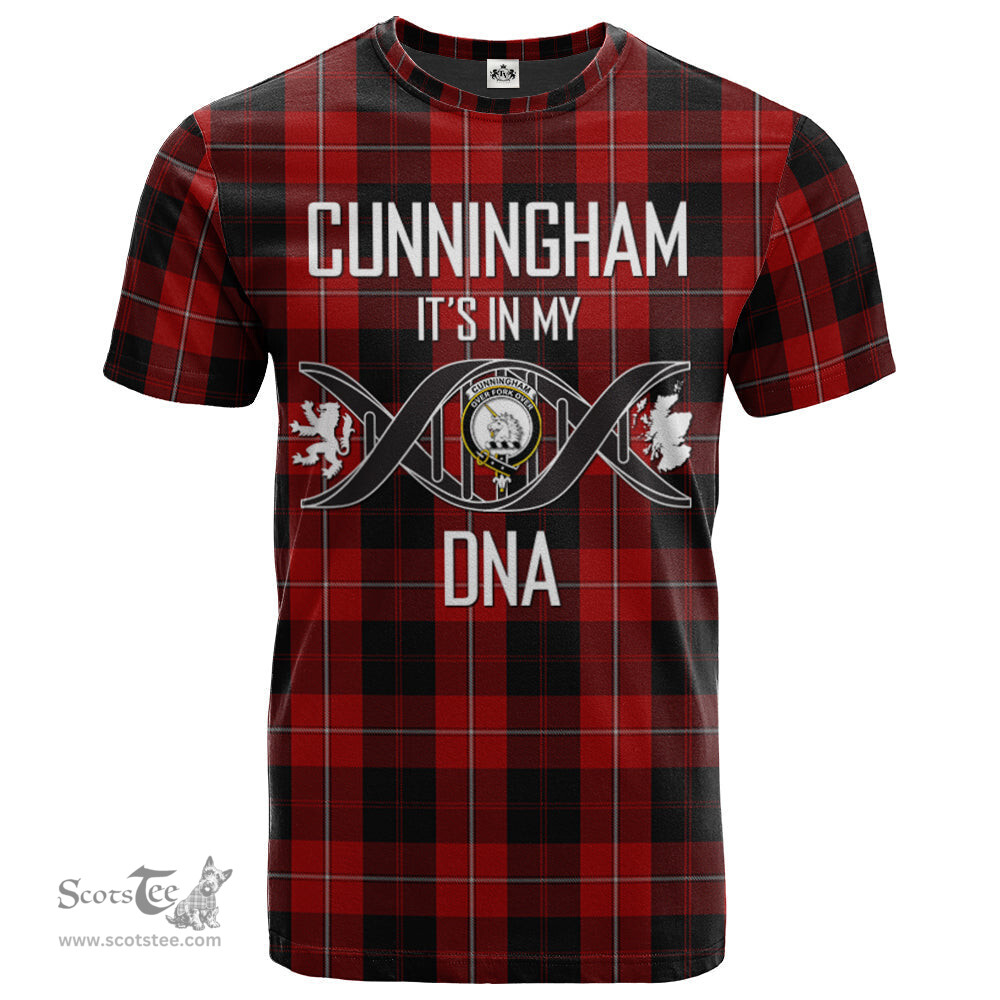Scottish Cunningham 01 Its In My DNA Plaid Family Crest Tartan T Shirt Scottish Plaid Tartan Plaid - ScotsTee - scotstee.com
