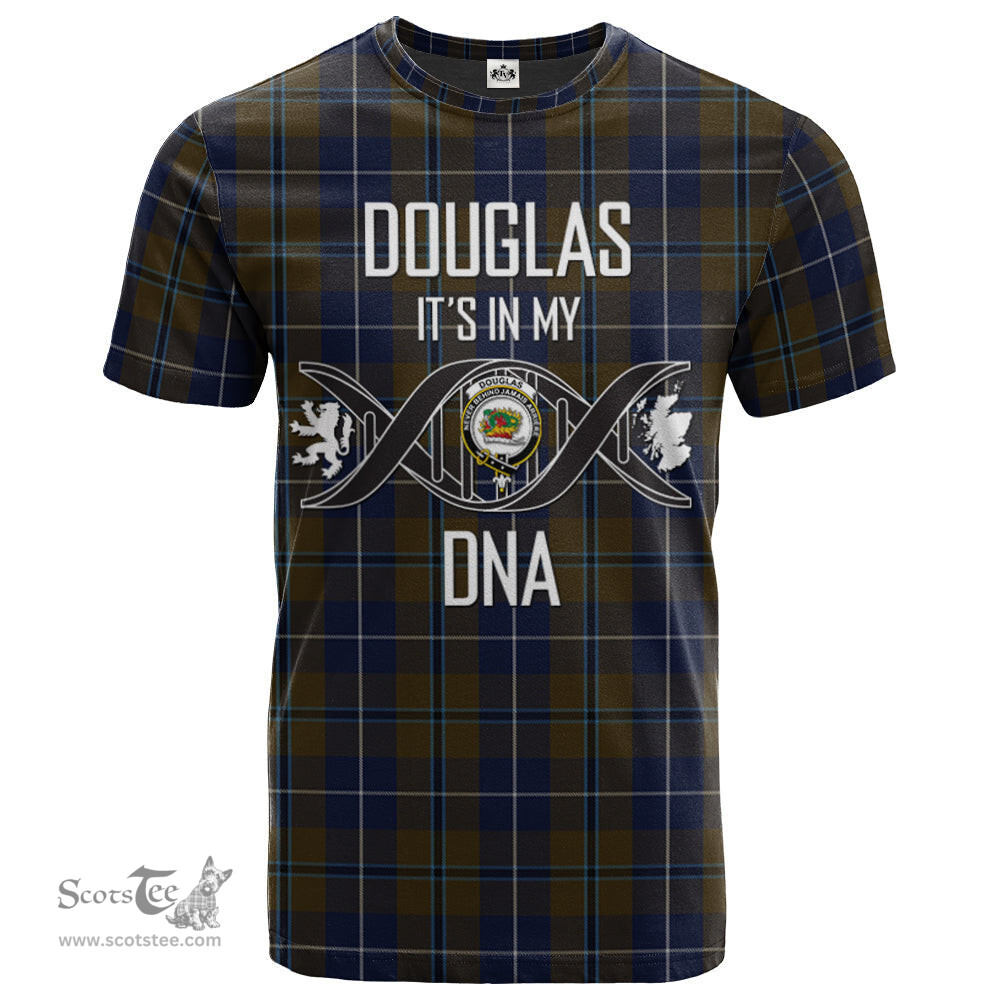 Scottish Douglas Brown Its In My DNA Plaid Family Crest Tartan T Shirt Scottish Plaid Tartan Plaid - ScotsTee - scotstee.com