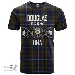 Scottish Douglas Brown Its In My DNA Plaid Family Crest Tartan T Shirt Scottish Plaid Tartan Plaid - ScotsTee - scotstee.com
