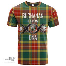 Scottish Buchanan Old Sett Its In My DNA Plaid Family Crest Tartan T Shirt Scottish Plaid Tartan Plaid - ScotsTee - scotstee.com