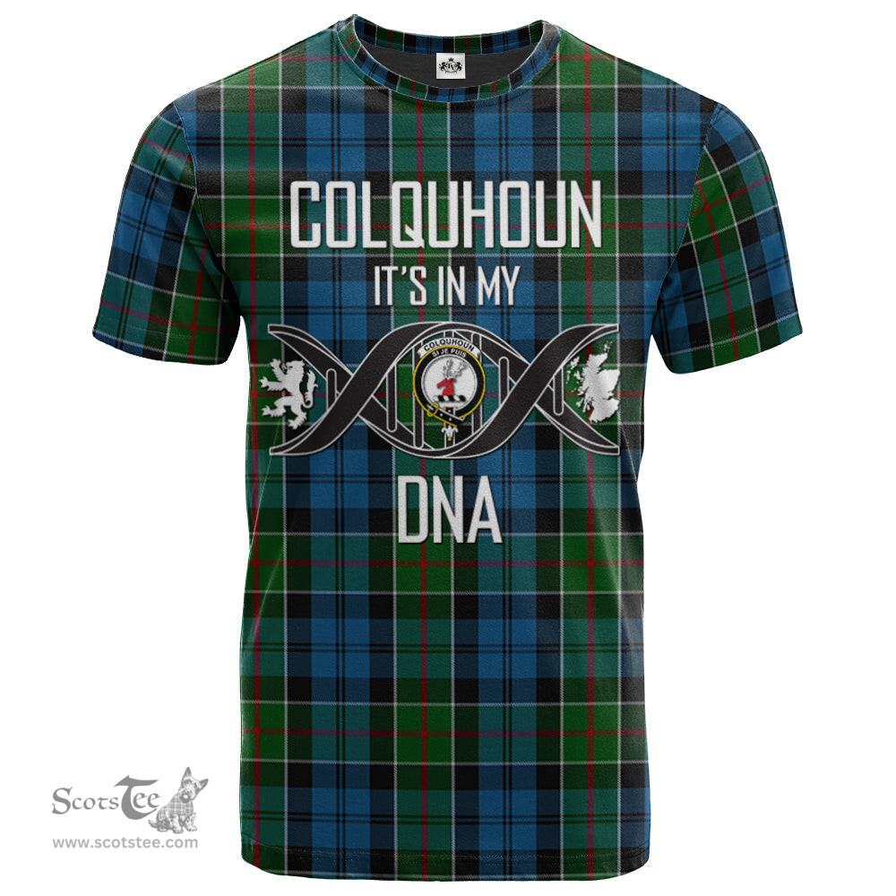 Scottish Colquhoun 02 Its In My DNA Plaid Family Crest Tartan T Shirt Scottish Plaid Tartan Plaid - ScotsTee - scotstee.com