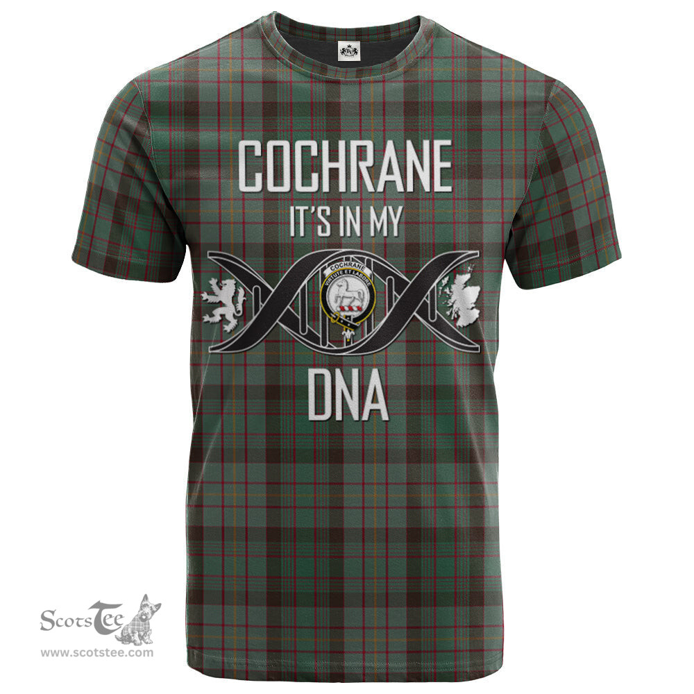 Scottish Cochrane Hunting Its In My DNA Plaid Family Crest Tartan T Shirt Scottish Plaid Tartan Plaid - ScotsTee - scotstee.com