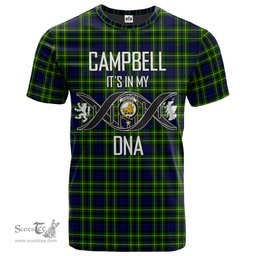 Scottish Campbell of Breadalbane Modern Its In My DNA Plaid Family Crest Tartan T Shirt Scottish Plaid Tartan Plaid - ScotsTee - scotstee.com