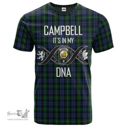 Scottish Campbell of Loudoun Its In My DNA Plaid Family Crest Tartan T Shirt Scottish Plaid Tartan Plaid - ScotsTee - scotstee.com