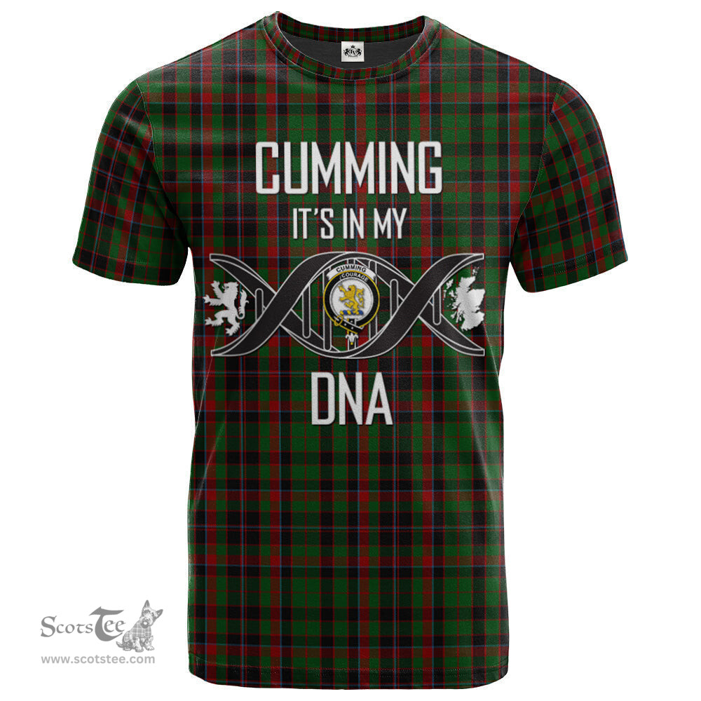 Scottish Cumming Hunting Its In My DNA Plaid Family Crest Tartan T Shirt Scottish Plaid Tartan Plaid - ScotsTee - scotstee.com