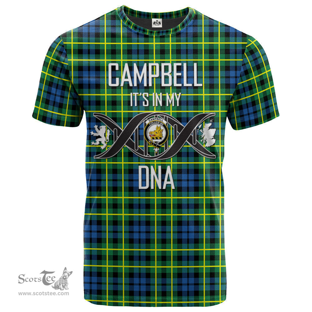 Scottish Campbell of Breadalbane Ancient Its In My DNA Plaid Family Crest Tartan T Shirt Scottish Plaid Tartan Plaid - ScotsTee - scotstee.com