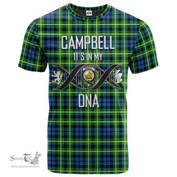 Scottish Campbell of Breadalbane Ancient Its In My DNA Plaid Family Crest Tartan T Shirt Scottish Plaid Tartan Plaid - ScotsTee - scotstee.com