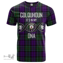 Scottish Colquhoun 03 Its In My DNA Plaid Family Crest Tartan T Shirt Scottish Plaid Tartan Plaid - ScotsTee - scotstee.com