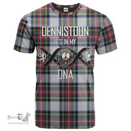 Scottish Dennistoun Its In My DNA Plaid Family Crest Tartan T Shirt Scottish Plaid Tartan Plaid - ScotsTee - scotstee.com