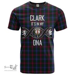 Scottish Clark 01 Its In My DNA Plaid Family Crest Tartan T Shirt Scottish Plaid Tartan Plaid - ScotsTee - scotstee.com