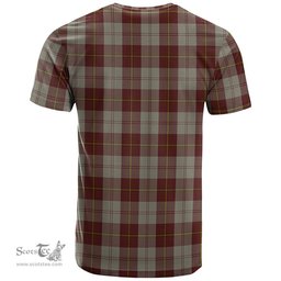Scottish Cunningham Burgundy Dancers Its In My DNA Plaid Family Crest Tartan T Shirt Scottish Plaid Tartan Plaid - ScotsTee - scotstee.com