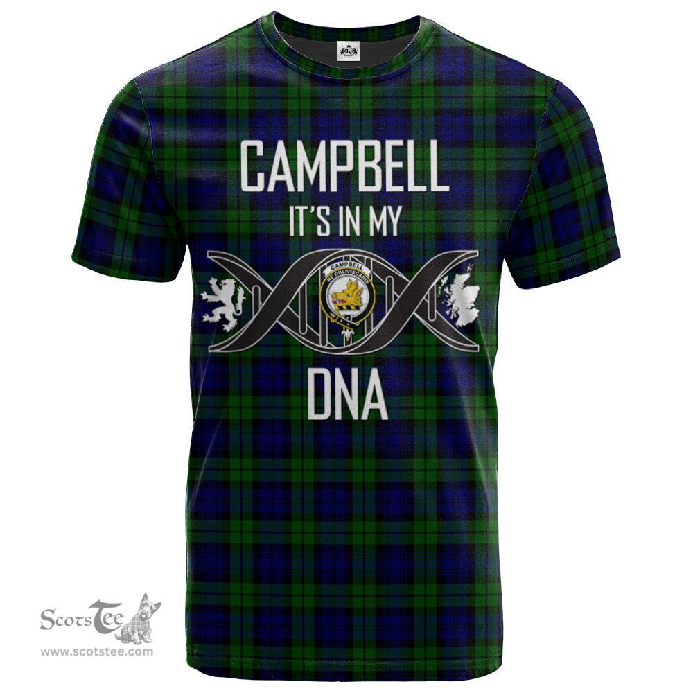 Scottish Campbell Modern Its In My DNA Plaid Family Crest Tartan T Shirt Scottish Plaid Tartan Plaid - ScotsTee - scotstee.com