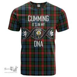 Scottish Cumming 02 Its In My DNA Plaid Family Crest Tartan T Shirt Scottish Plaid Tartan Plaid - ScotsTee - scotstee.com