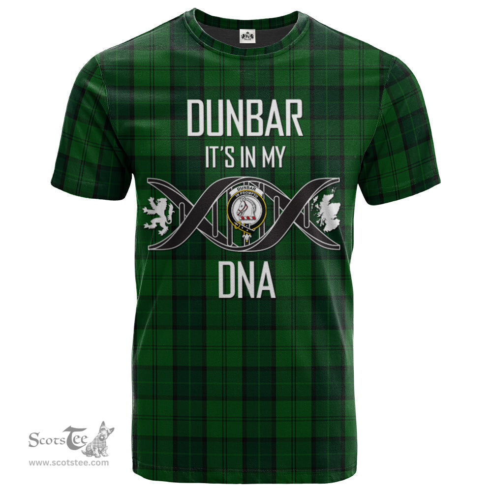 Scottish Dunbar Hunting Its In My DNA Plaid Family Crest Tartan T Shirt Scottish Plaid Tartan Plaid - ScotsTee - scotstee.com