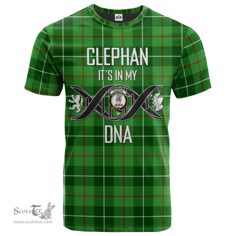 Scottish Clephan Its In My DNA Plaid Family Crest Tartan T Shirt Scottish Plaid Tartan Plaid - ScotsTee - scotstee.com
