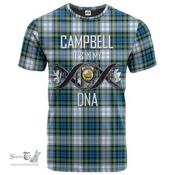 Scottish Campbell Dress Ancient Its In My DNA Plaid Family Crest Tartan T Shirt Scottish Plaid Tartan Plaid - ScotsTee - scotstee.com