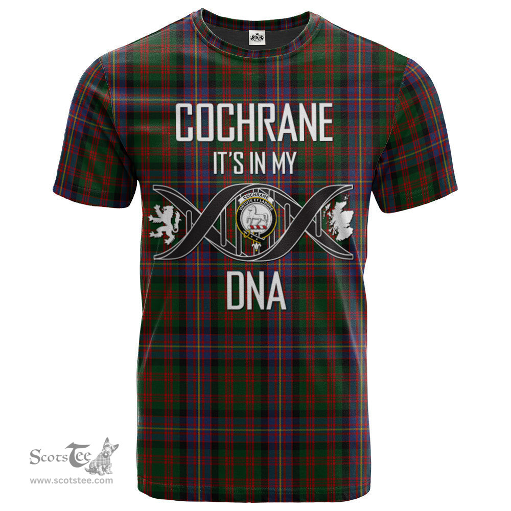 Scottish Cochrane 02 Its In My DNA Plaid Family Crest Tartan T Shirt Scottish Plaid Tartan Plaid - ScotsTee - scotstee.com