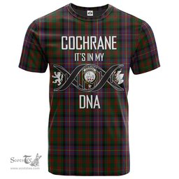 Scottish Cochrane 02 Its In My DNA Plaid Family Crest Tartan T Shirt Scottish Plaid Tartan Plaid - ScotsTee - scotstee.com