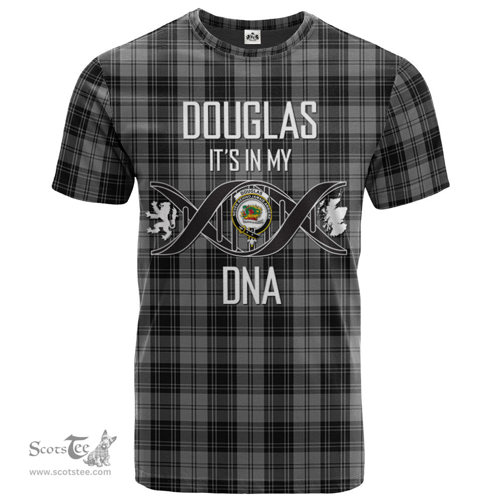 Scottish Douglas Grey Its In My DNA Plaid Family Crest Tartan T Shirt Scottish Plaid Tartan Plaid - ScotsTee - scotstee.com