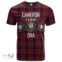 Scottish Cameron of Locheil Original Its In My DNA Plaid Family Crest Tartan T Shirt Scottish Plaid Tartan Plaid - ScotsTee - scotstee.com