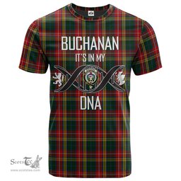 Scottish Buchanan 04 Its In My DNA Plaid Family Crest Tartan T Shirt Scottish Plaid Tartan Plaid - ScotsTee - scotstee.com
