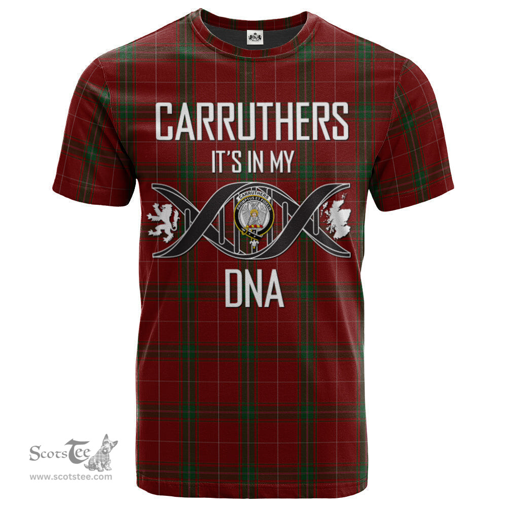 Scottish Carruthers Its In My DNA Plaid Family Crest Tartan T Shirt Scottish Plaid Tartan Plaid - ScotsTee - scotstee.com