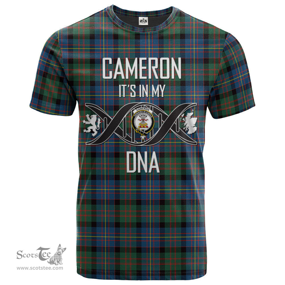 Scottish Cameron of Erracht Ancient Its In My DNA Plaid Family Crest Tartan T Shirt Scottish Plaid Tartan Plaid - ScotsTee - scotstee.com