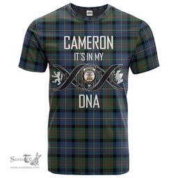 Scottish Cameron of Erracht Ancient Its In My DNA Plaid Family Crest Tartan T Shirt Scottish Plaid Tartan Plaid - ScotsTee - scotstee.com