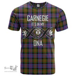 Scottish Carnegie Ancient Its In My DNA Plaid Family Crest Tartan T Shirt Scottish Plaid Tartan Plaid - ScotsTee - scotstee.com