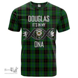 Scottish Douglas Black Its In My DNA Plaid Family Crest Tartan T Shirt Scottish Plaid Tartan Plaid - ScotsTee - scotstee.com